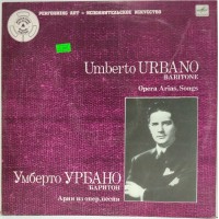Umberto Urbano ‎– Baritone. Opera Arias, Songs